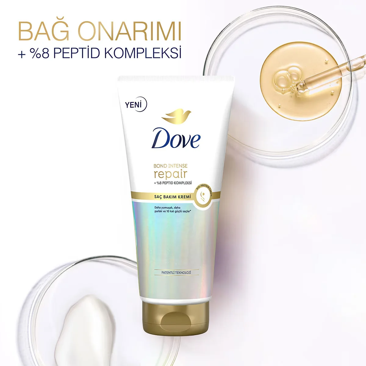 Dove Hair Care Conditioner Bond Intense Repair + Peptide Complex 170 ml