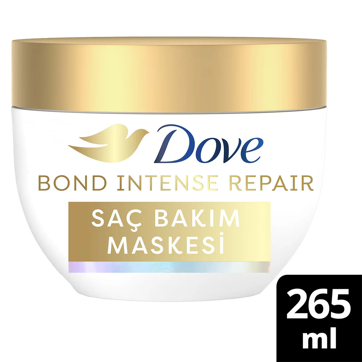 Dove قناع دوف 10 في 1 للعناية بالشعر، إصلاح مكثف، مركب الببتيد، 265 مل