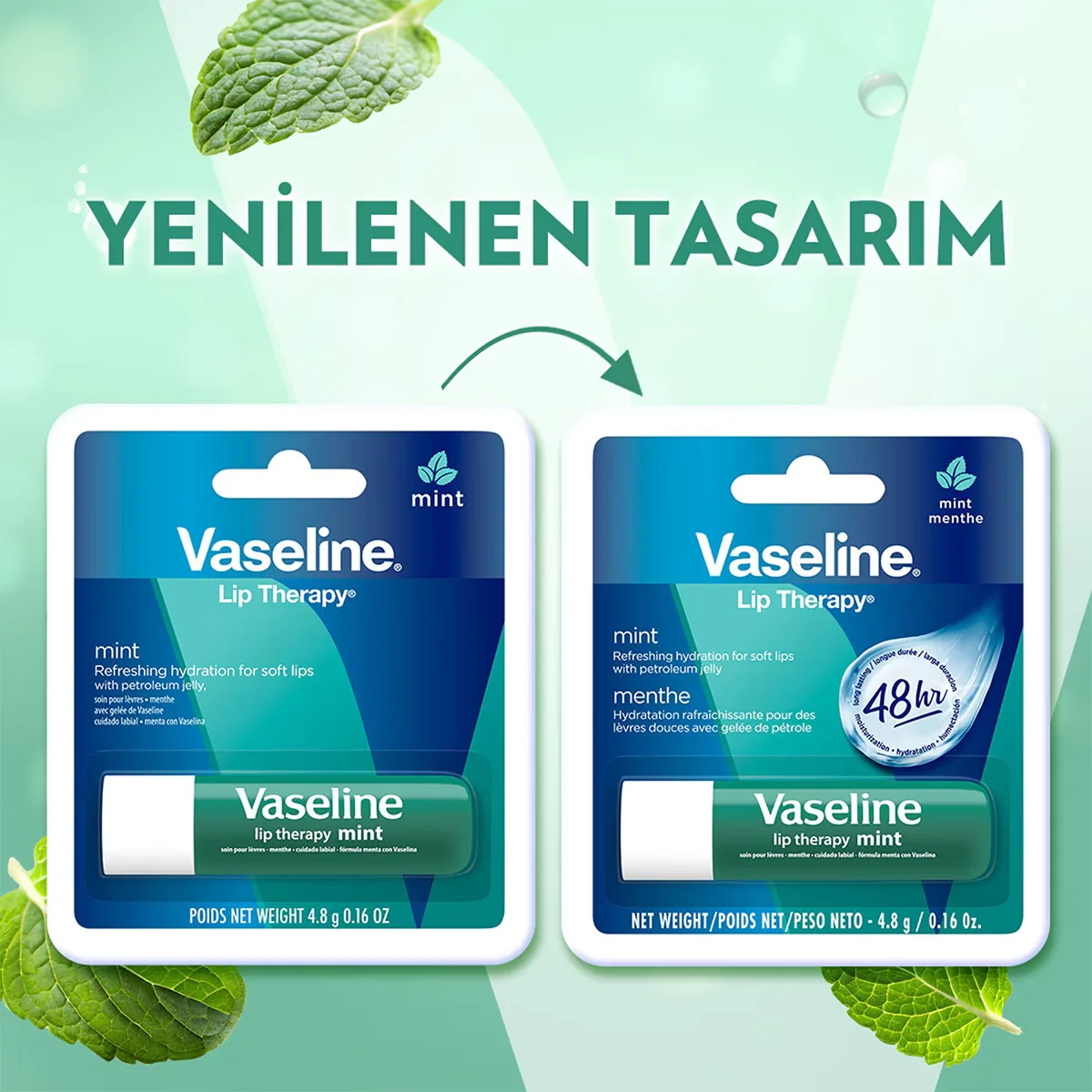 Vaseline Lippenstift Mint Effekt 4,8 g