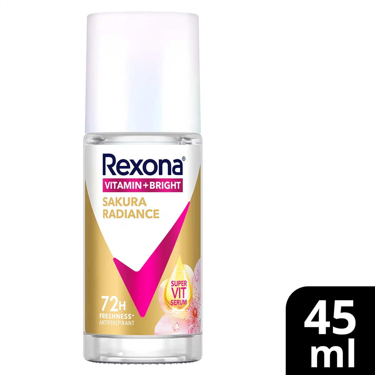 Rexona Vitamin + Bright Women's Roll-on Deodorant Sakura Radiance 45 ml