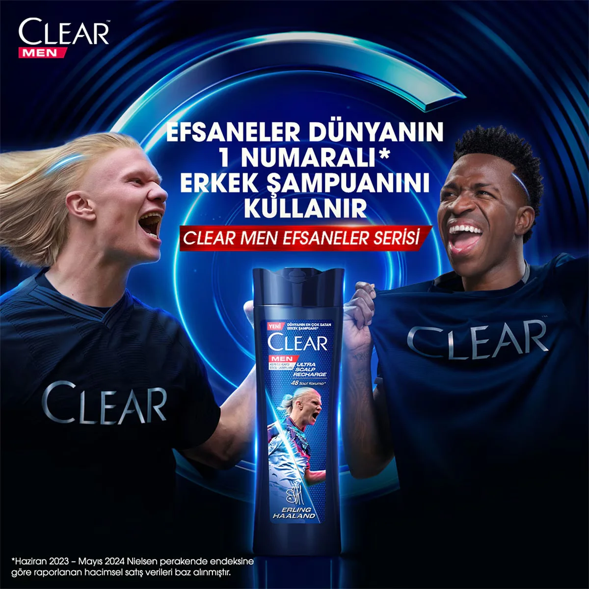 Шампунь Clear Men Legends Эрлинг Холанд 350 мл