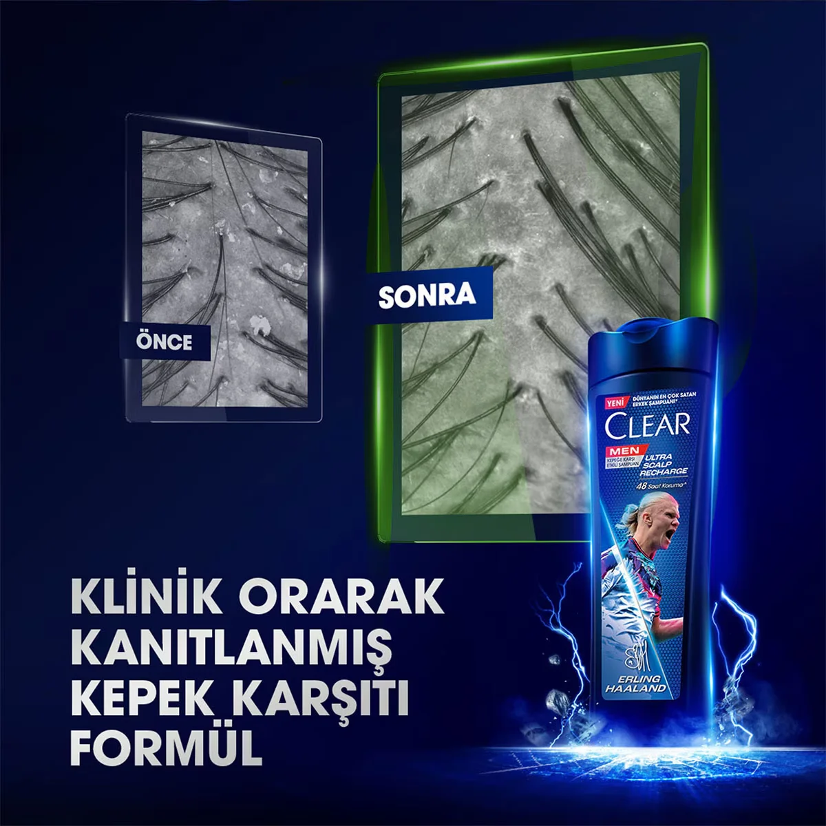 Шампунь Clear Men Legends Эрлинг Холанд 350 мл