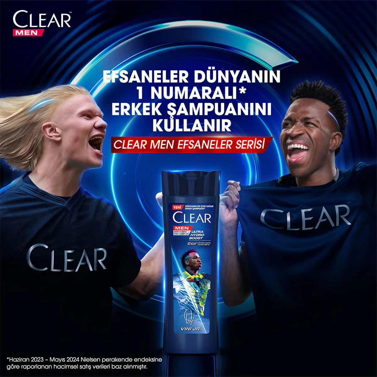 Clear Men Vinicius Junior Ultra Hydro Boost Shampoo 350ml
