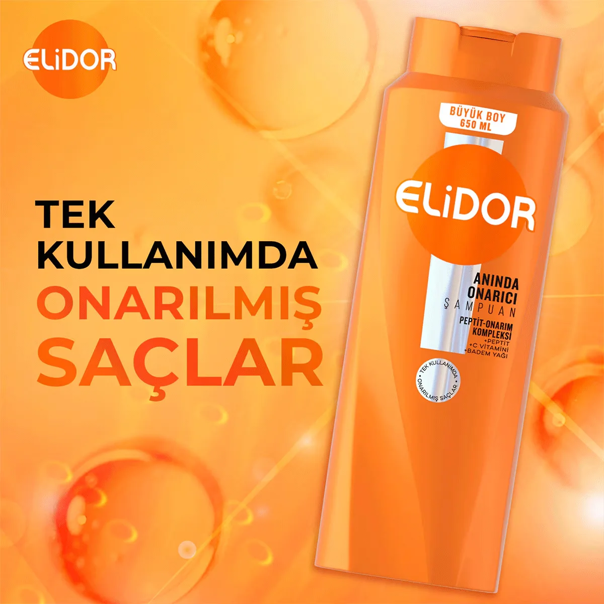 Elidor Instant Repair Shampoo 650ml