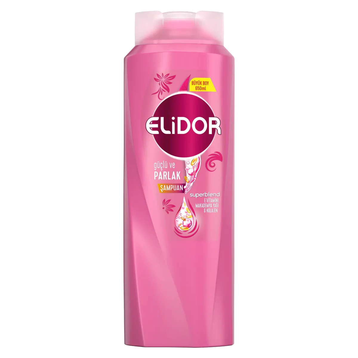 Elidor Shampoo Strong Shine 650 ml