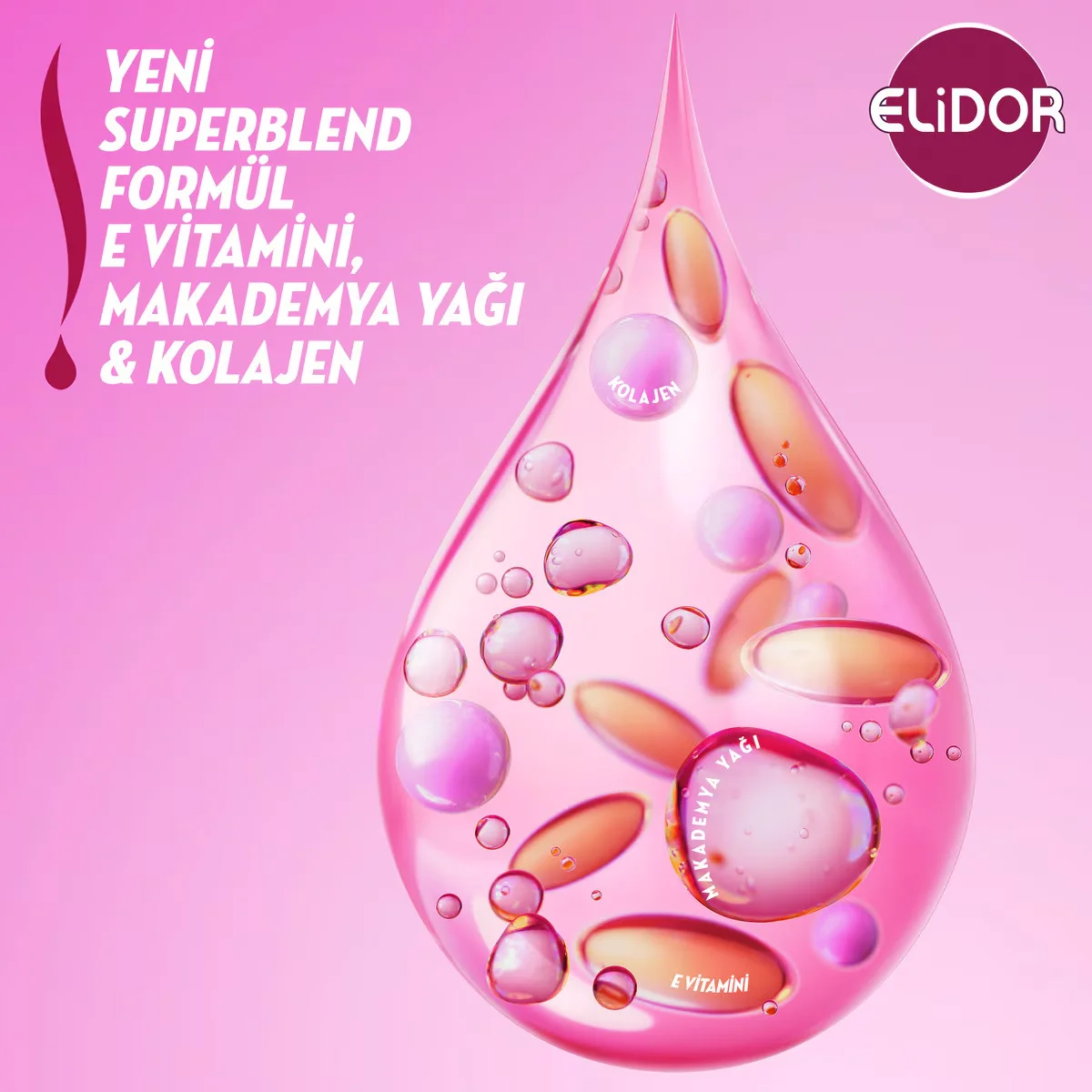 Elidor Stark Glanz Shampoo 650 ml