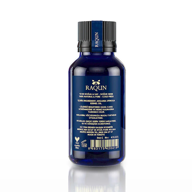 Raqun Aromatherapy Argan Oil 30ml - Nourishing &amp; Hydrating