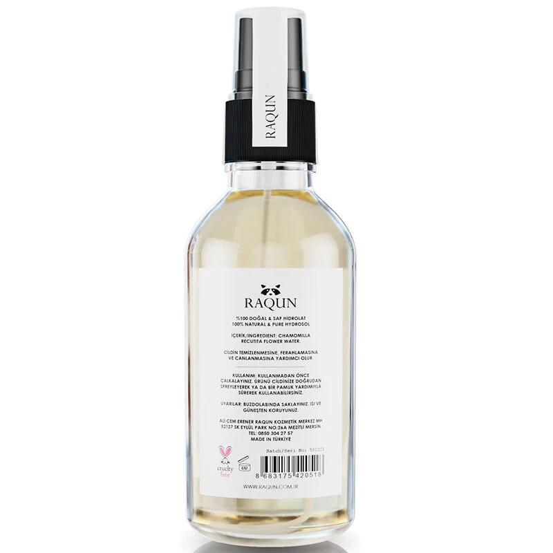 Raqun 100% Natürliches Kamillenwasser - 100ml