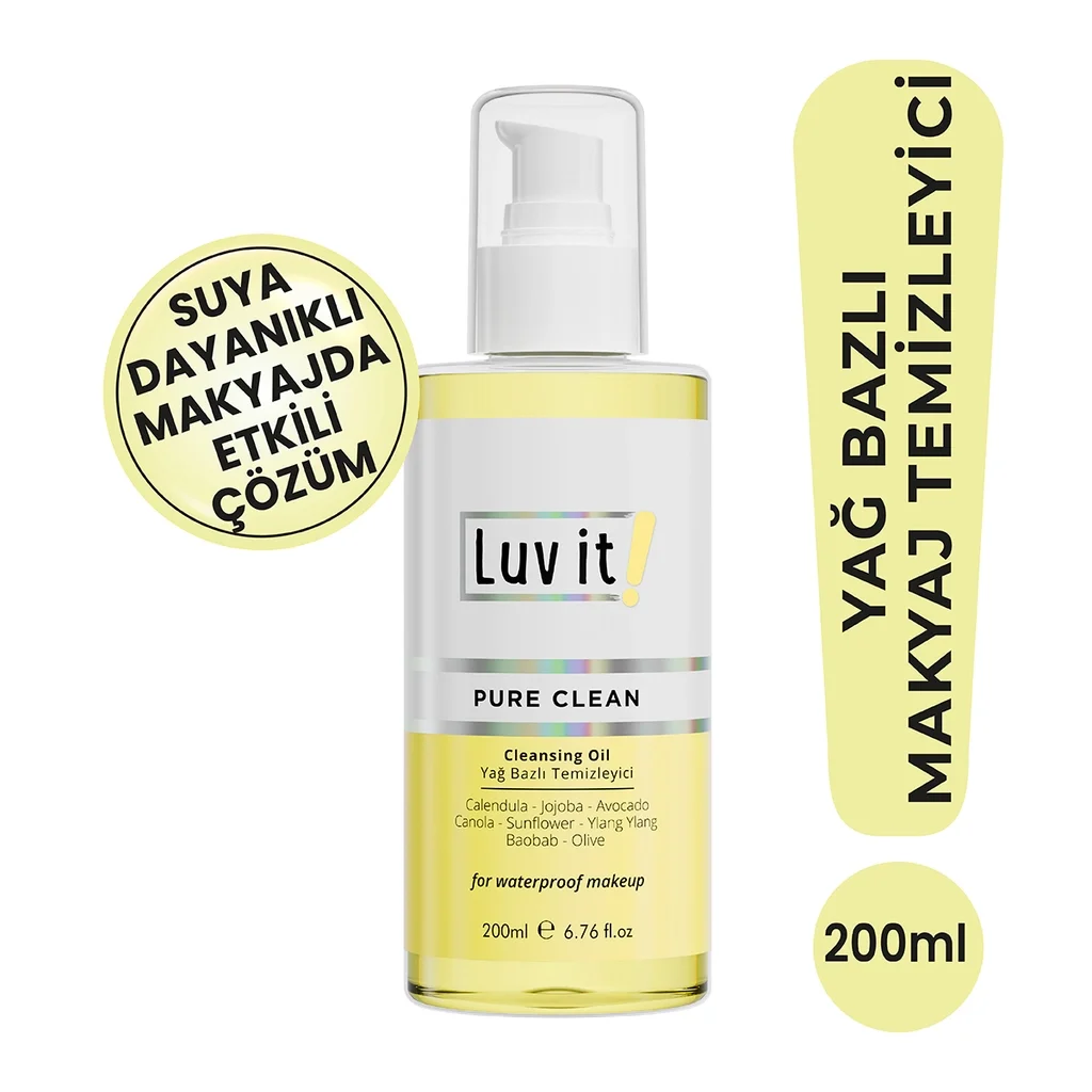 Масло для снятия макияжа на травяной основе Luv It 200 мл