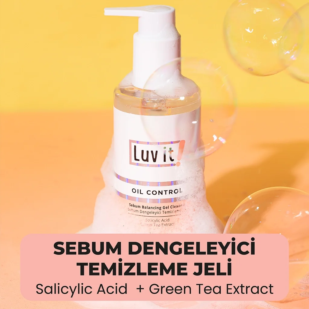 Luv It Sebum regulierendes Reinigungsgel - 200ml
