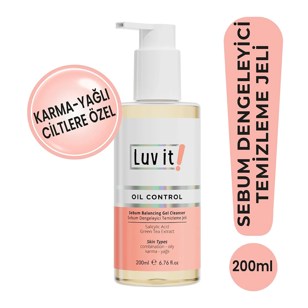 Luv It Sebum regulierendes Reinigungsgel - 200ml