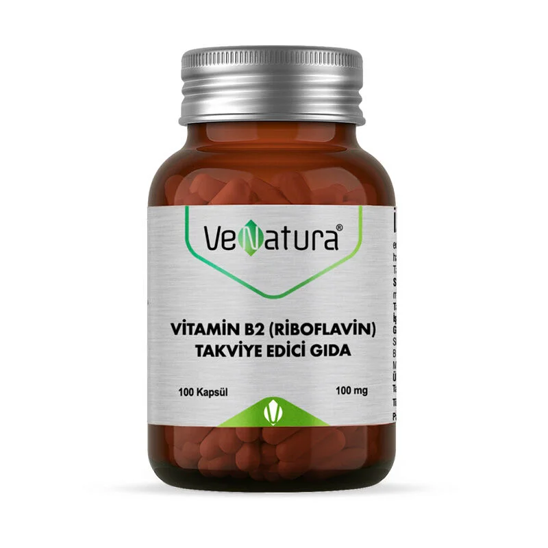 VeNatura Vitamin B2 (Riboflavin) 100 Kapseln