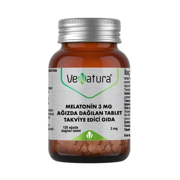 Venatura Melatonin 3 mg 120 orally Dispersible Tablet