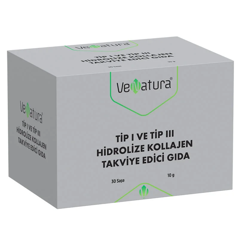 VeNatura Hydrolysiertes Kollagen Typ I &amp; III - 30 Sachets