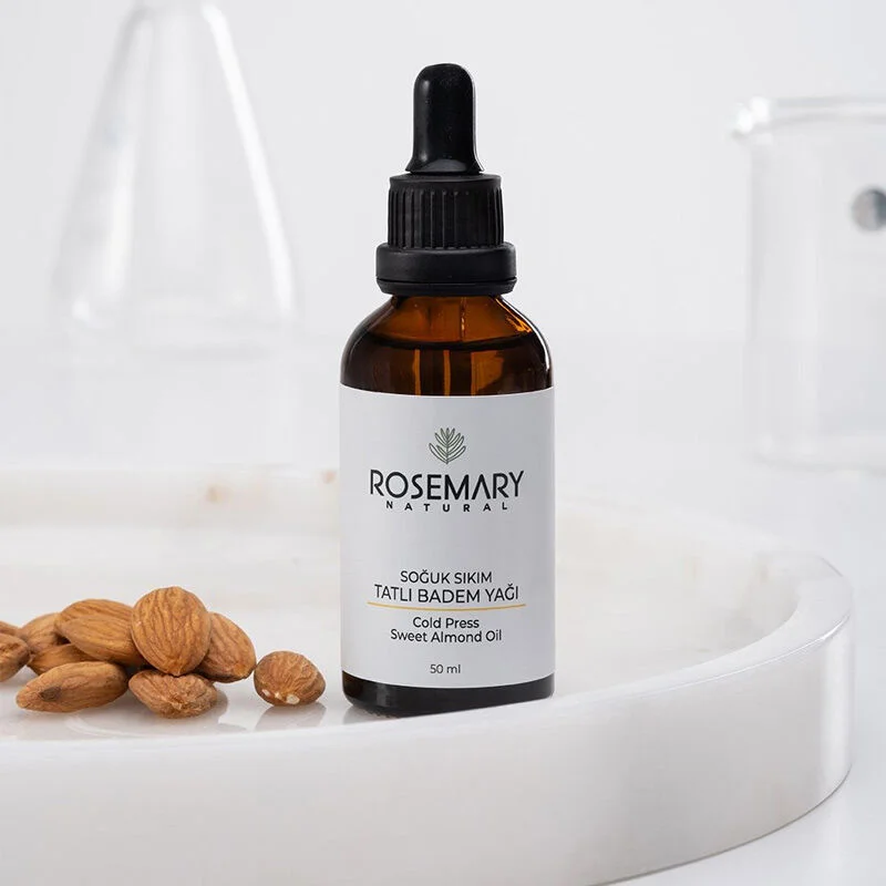 Rosemary Natural Cold Pressed Sweet Almond Oil 50 ml
