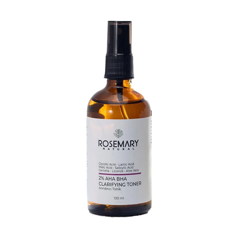 Rosmarin Natürlicher AHA BHA Reinigungs-Toner 100ml