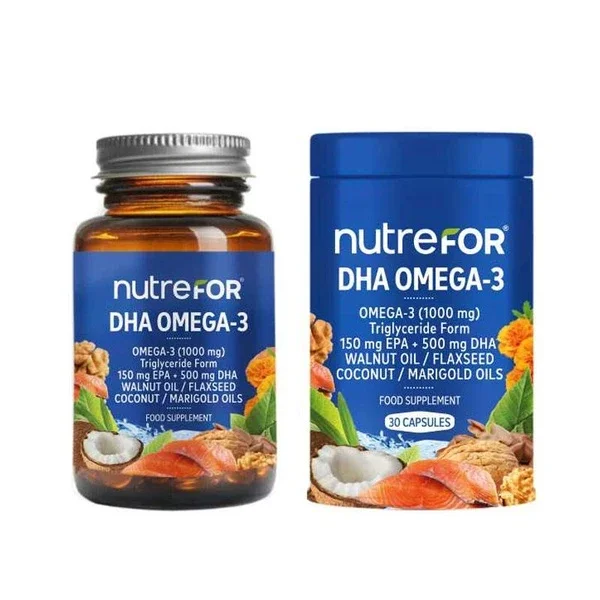 Nutrefor Dha Omega-3 supplementary Food 30 capsules