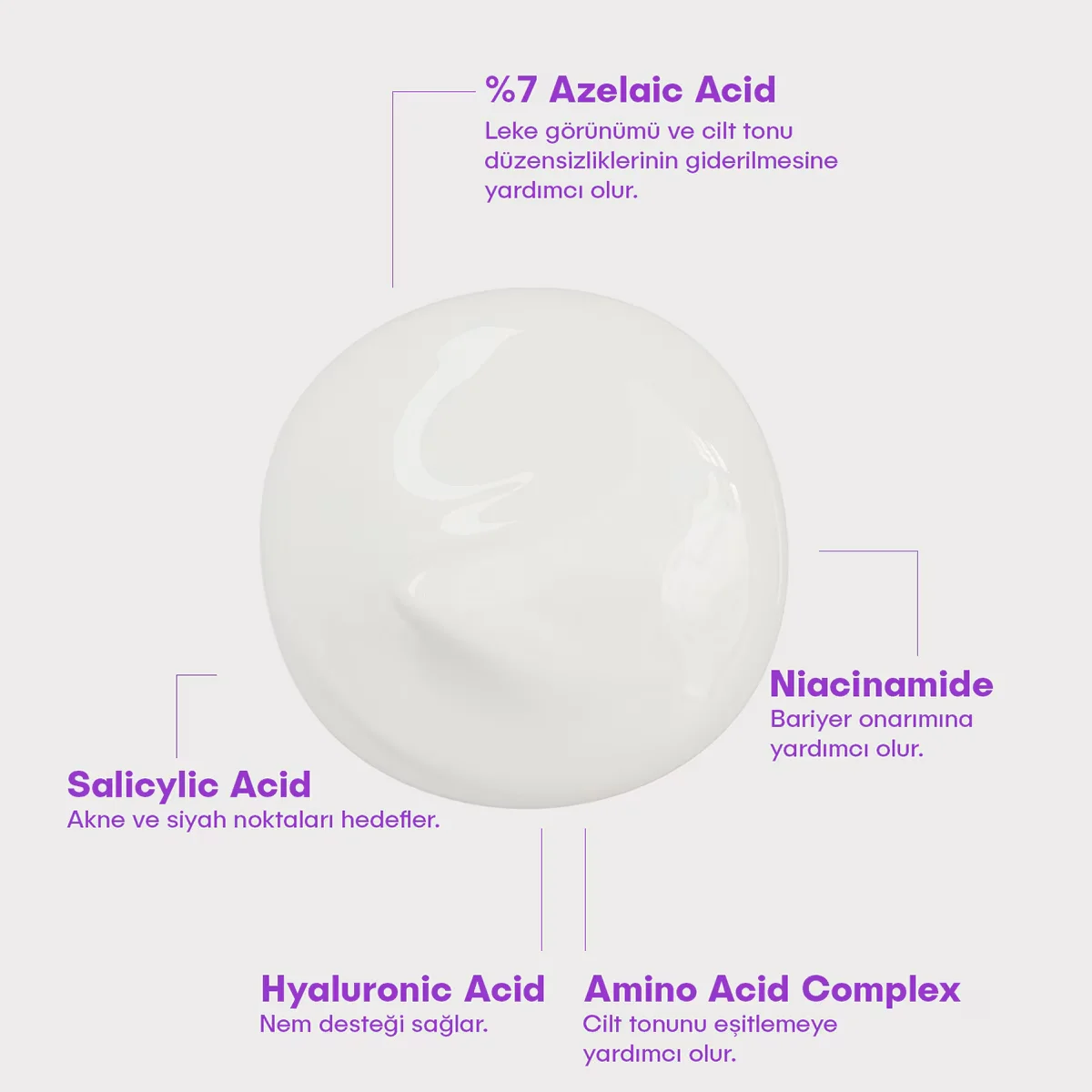 She Vec Shine On You Azelaic Acid + Pha + Niacinamide 30 ml