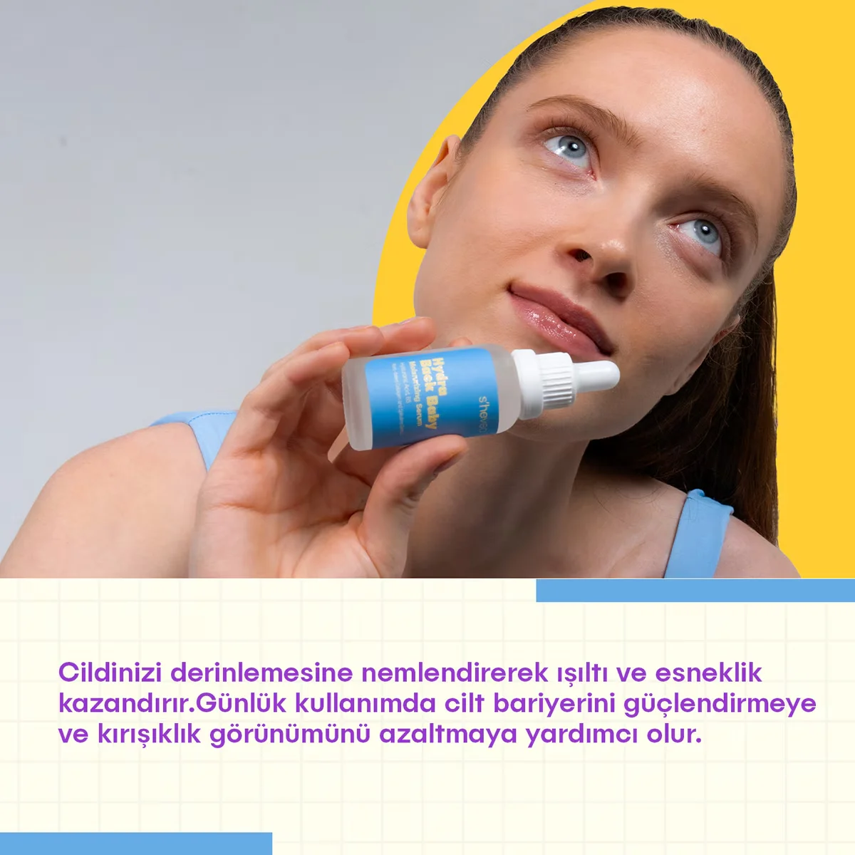 She Vec Hydra Back Baby 30ml Hyaluronsäure &amp; B5 Serum