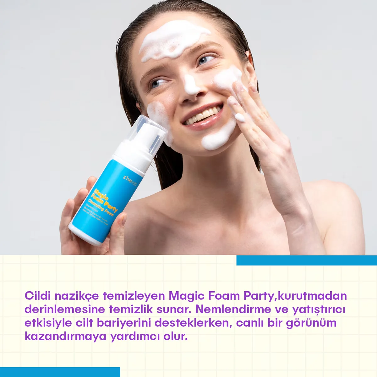 She Vec Magic Foam Party Reinigungsschaum 150 ml