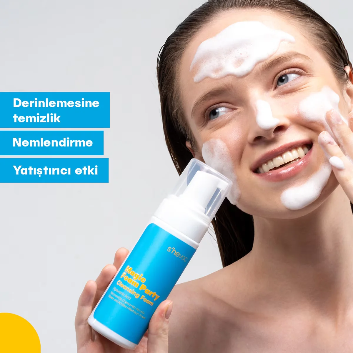 She Vec Magic Foam Party Reinigungsschaum 150 ml