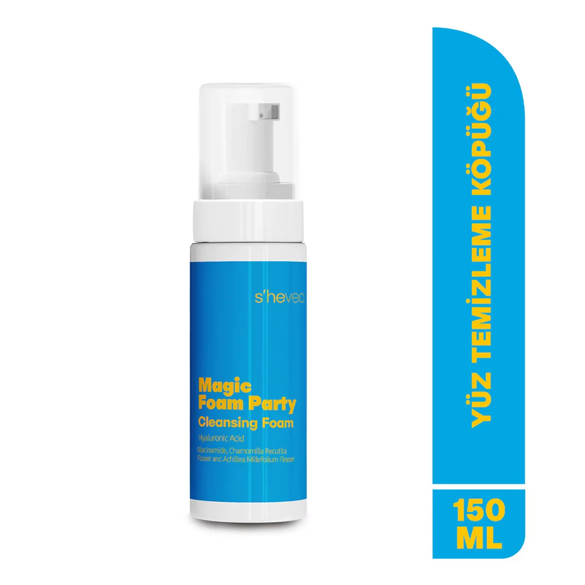 She Vec Magic Foam Party Facial Cleansing Foam 150 ml
