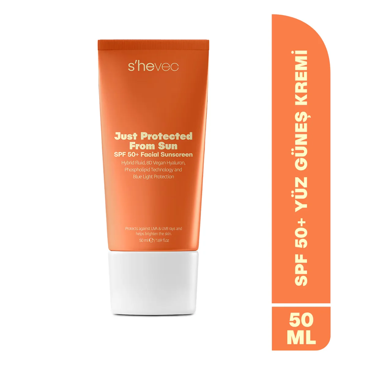 She Vec Just Protected From Sun Spf50+ 50 ml