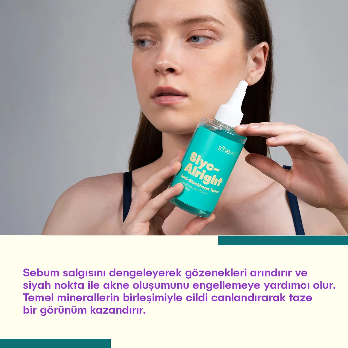 She Vec Slyc-alright Toner With Salicylic Acid 200 ml