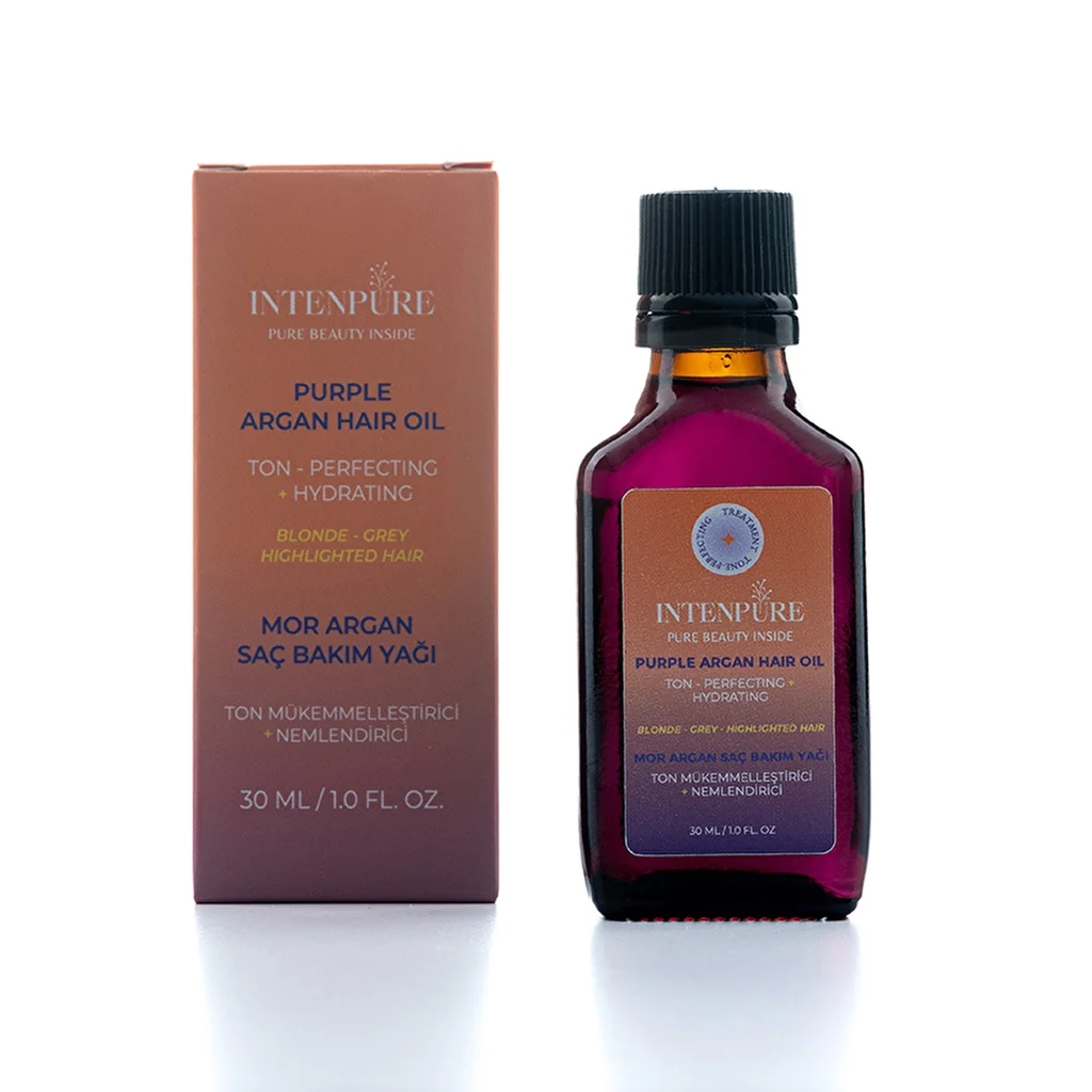 Intenpure Purple Argan Hair Care Oil 30 ml