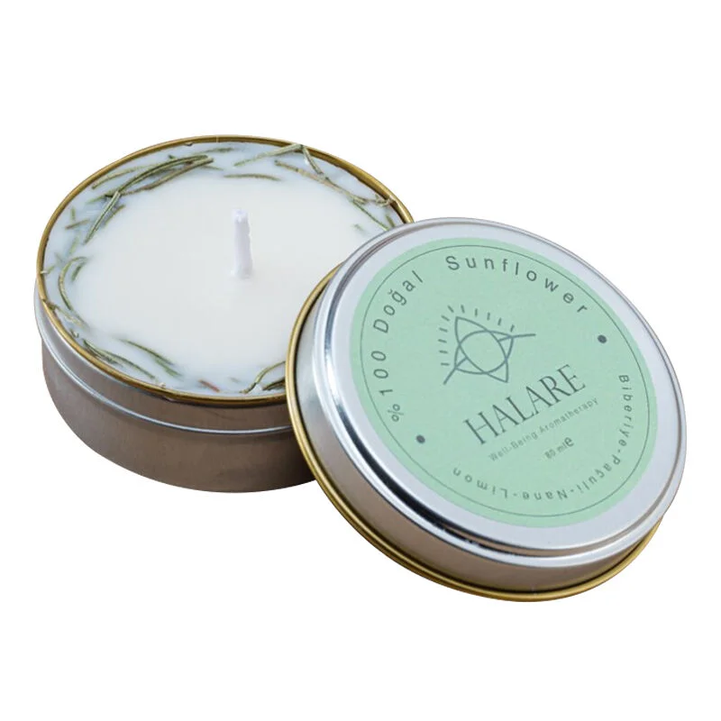 Halare Aromatherapy Candle: Rosemary, Patchouli & Mint 80ml