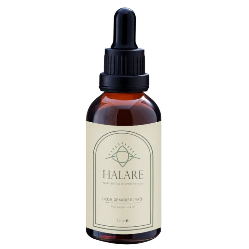 Halare Aromatherapy Grape Seed Oil - 50ml Natural Moisturizer