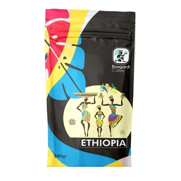 Bongardi Ethiopian Sidamo Coffee Beans 200g - Floral & Fruity