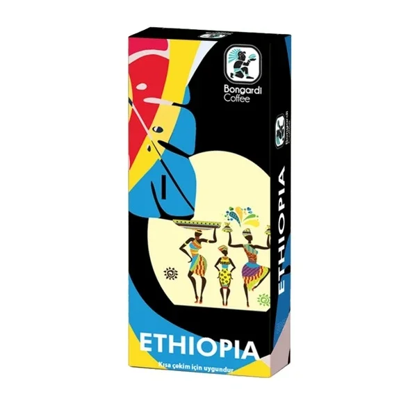 Bongardi Ethiopian Coffee Pods - 10 Nespresso Capsules, Rich Aroma
