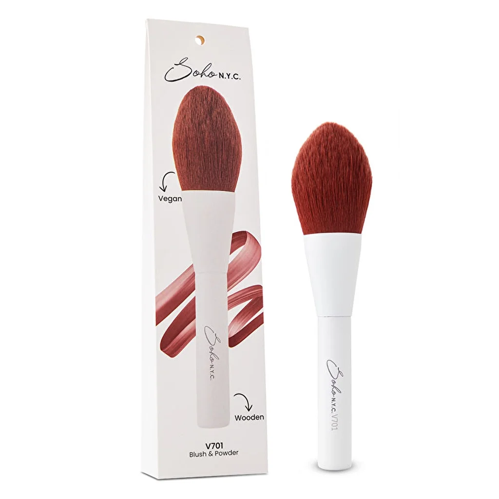 Soho N.Y.C. Vegan Puderrouge Pinsel V701 - Perfekte Kontur
