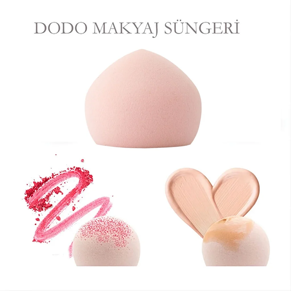 Soho N.Y.C. Dodo Veganer Make-up-Schwamm – Makelloses Finish Pink