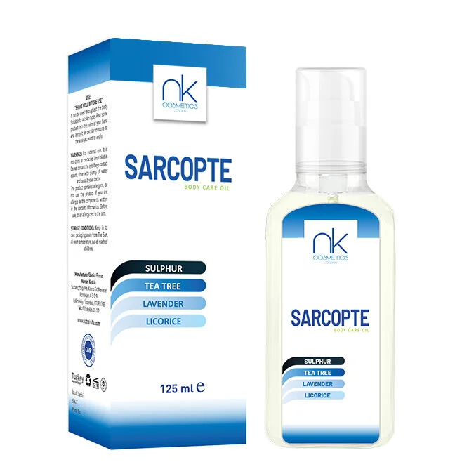 Nk Cosmetics Sarcopte Body Care Oil 125 ml