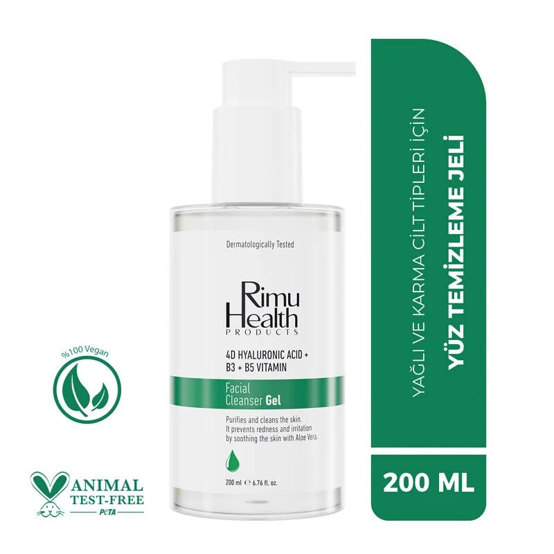 Rimu Health 200ml Feuchtigkeitsspendendes Gesichtsreinigungs-Gel