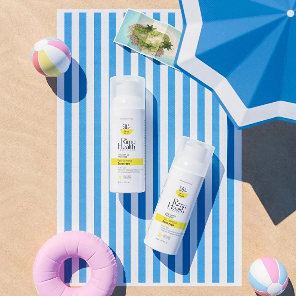 Rimu Health Anti-Akne Aufhellende Sonnencreme SPF 50+ 50ml