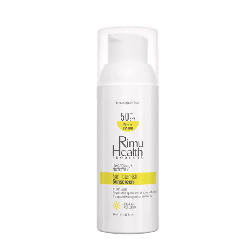 Rimu Health Anti-Akne Aufhellende Sonnencreme SPF 50+ 50ml