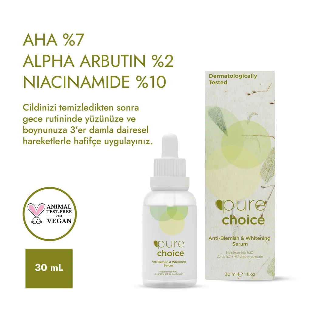 Pure Choice Anti-spot Skin Whitening Serum 30 ml