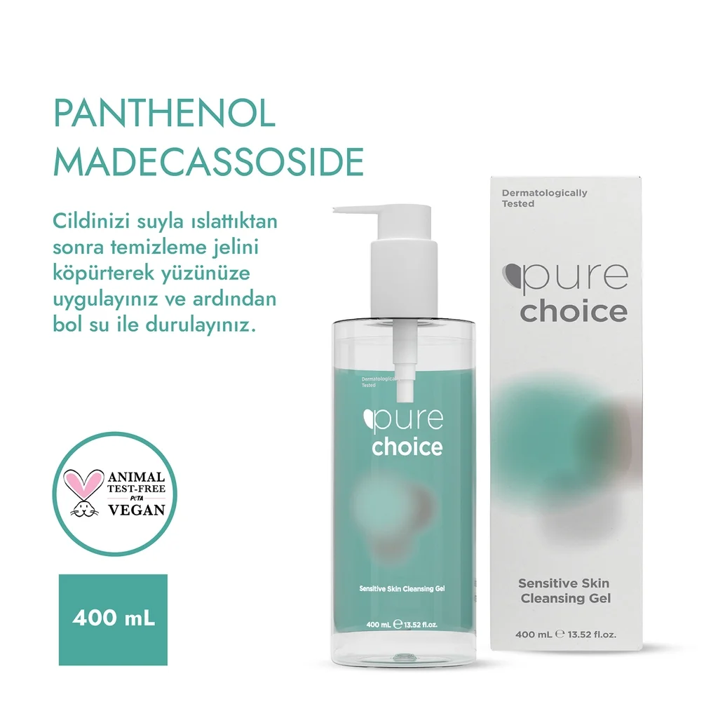 Pure Choice Sensitive Skin Facial Cleansing Gel 400 ml