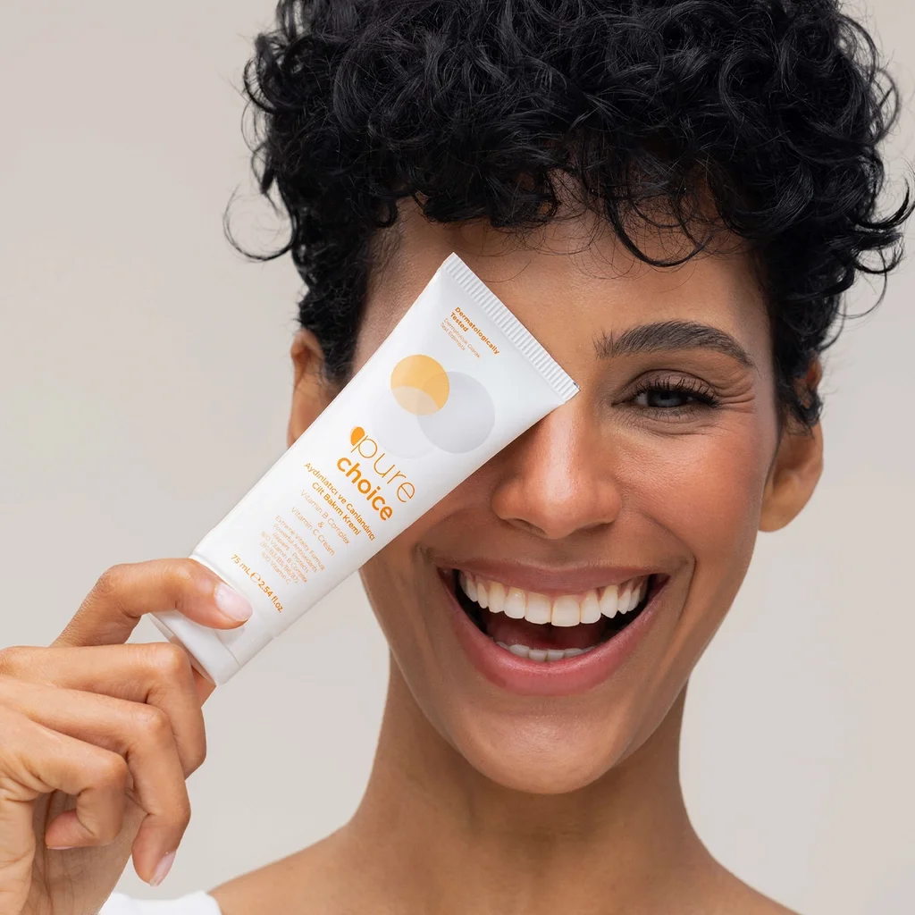 Pure Choice كريم العناية بالبشرة بفيتامين سي وفيتامين ب من بيور تشويس، 75 مل