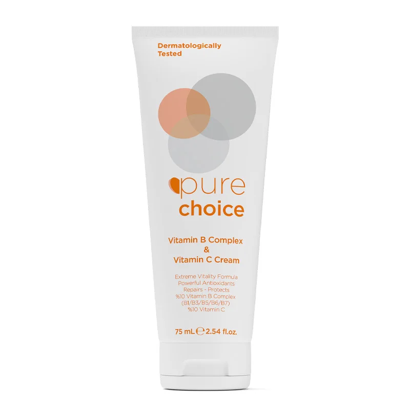 Pure Choice Vitamin C And Vitamin B Complex Skin Care Cream 75 ml