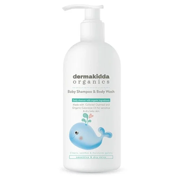 Dermakidda Organic Baby And Children Hair And Body Shampoo 300 ml