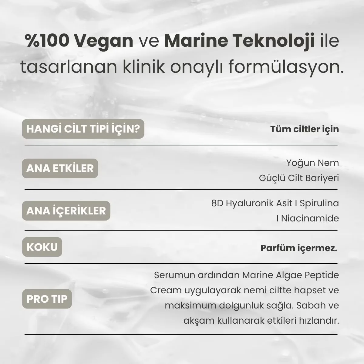 Matsu Marine Algae Hyaluronic Acid Serum 30 ml