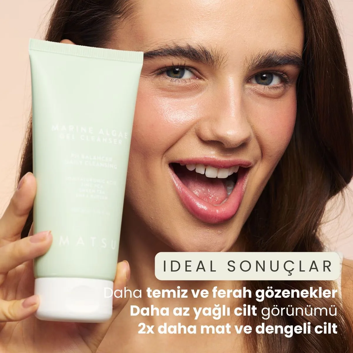 Matsu Marine Algae Cleansing Gel 200 ml