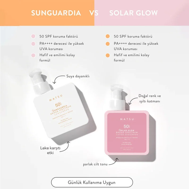 Matsu Solar Glow Spf 50+ Tinted Sunscreen 100 ml