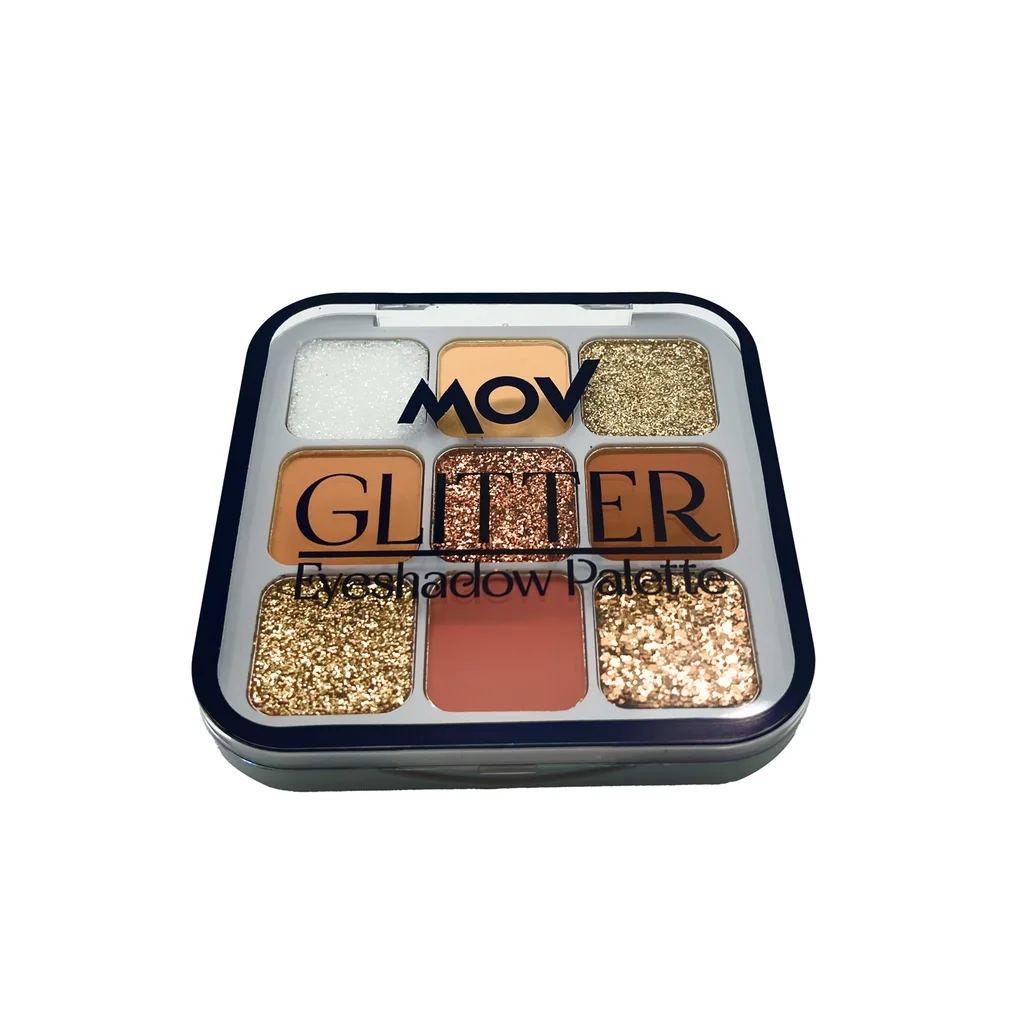 Mov 9 eyeshadow Palette Glitter No: 03