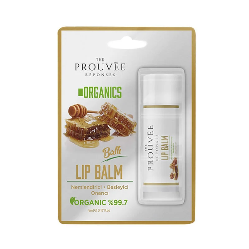 Органический бальзам для губ с медом Prouvee 5 мл