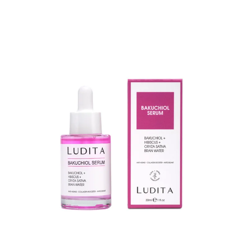 Ludita Anti-aging Bakuchiol + Hibiscus Serum 30 ml